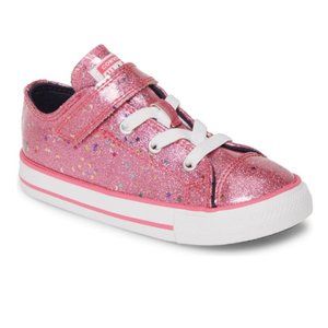NEW Converse Pink Glitter Sneaker Shoes